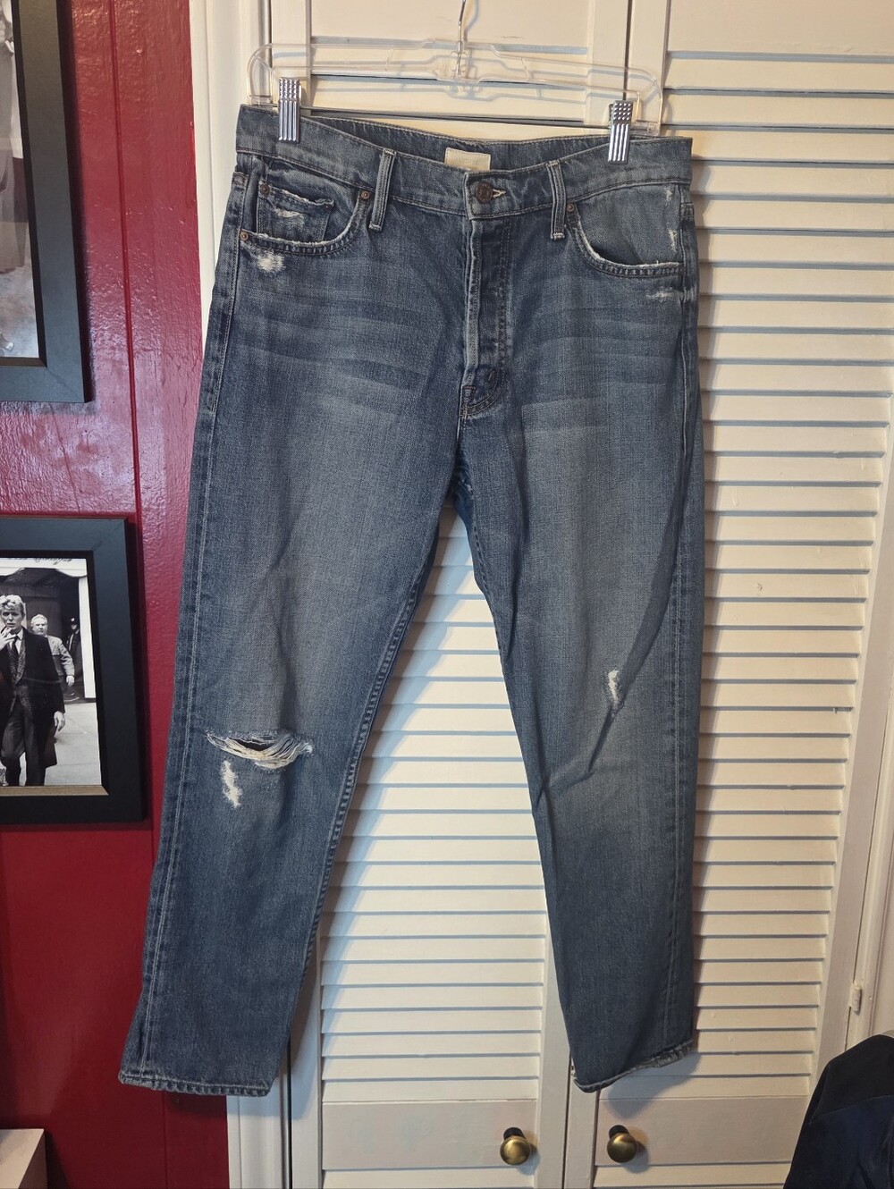 MINT CONDITION!! MOTHER Denim The Cheeky in Twice As Nice SZ 28 - Picture 5 of 13